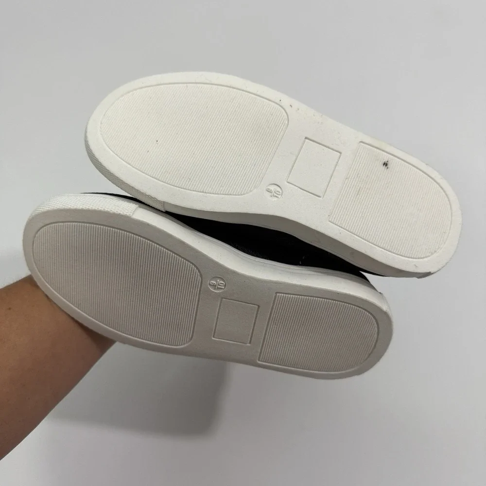 NEW Lily & Dan Toddler Recycled Material Flats Slip-On Sneakers Blue Size 9/10 - Picture 12 of 12